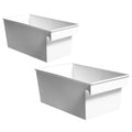 2 PCS Large Storage Containers with Lids Portable Box PP Material Boxes – Secure Lid Design with Functional, Easy-Use Details
