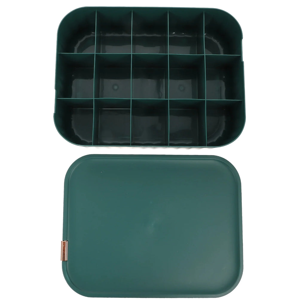 Organizer Bin Storage Box Underwear Drawer Storage Baby 30X23.5X8CM Green – Convenient Family Mealtime Use with Functional, Easy-Use Details