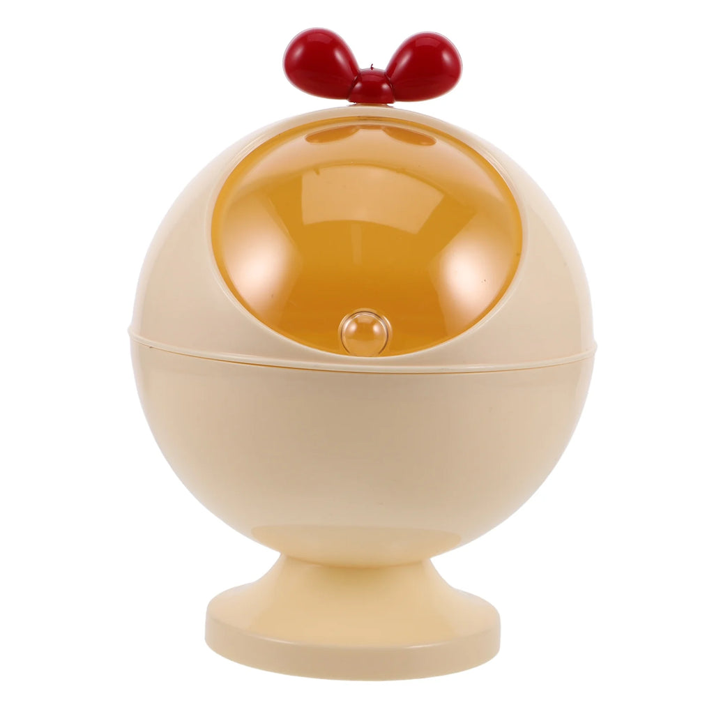 Figurine Decor Hair Accessories Storage Box Baby Miss 21.00X15.50X15.50CM Beige – Convenient Family Mealtime Use with Functional, Easy-Use Details