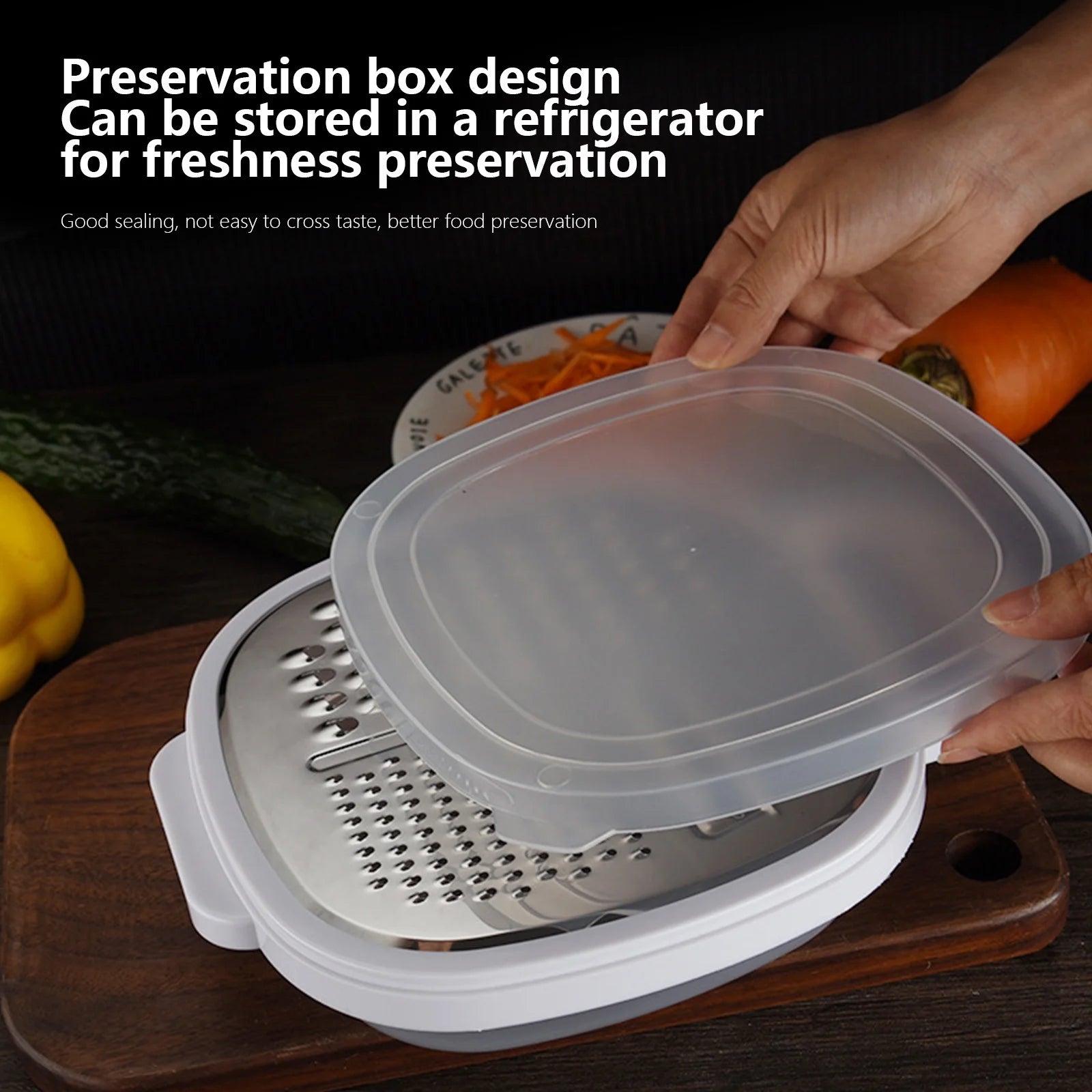 Grater Well-crafted Handheld Cheese Grater - Cheese Grater With Soft Handle - Grater For Kitchen Spices Ginger - Stainless Steel Cheese Shredder - Lemon Zester To Kitchen Gadgets Clearance – Convenient Carry Handles with Functional, Easy-Use Details
