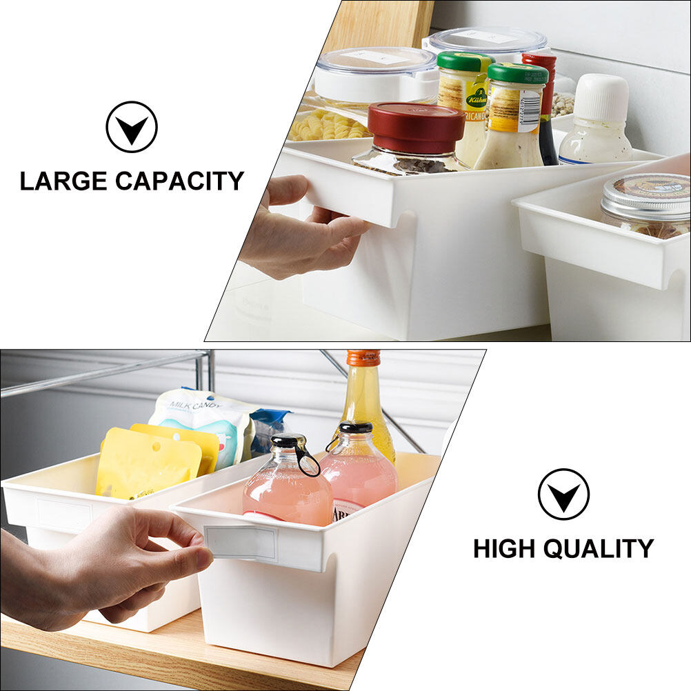 2 PCS Large Storage Containers with Lids Portable Box PP Material Boxes – Secure Lid Design with Functional, Easy-Use Details