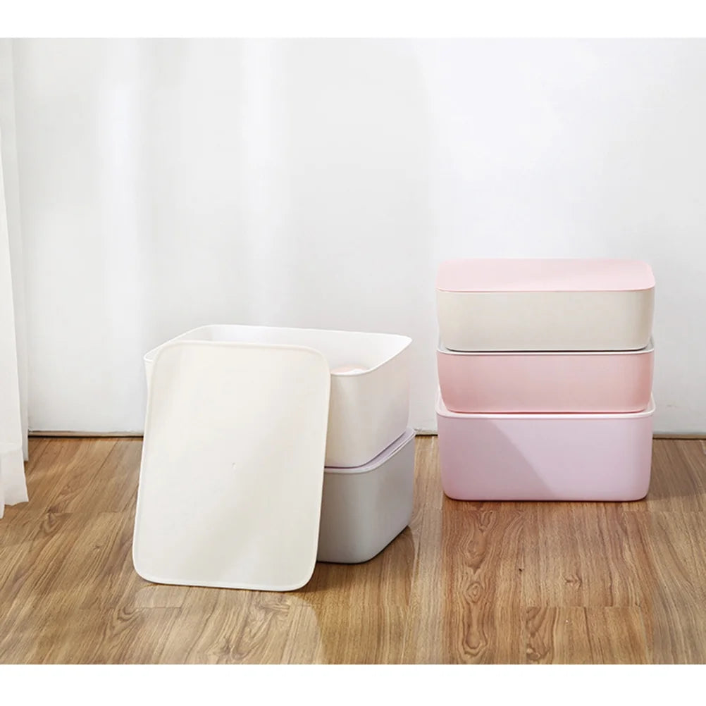 3pcs Underwear Storage Box Plastic Storage Basket Stackable Storage Container with 15-Compartment Divider for Bra Panties Socks(White) – Everyday Household Format with Functional, Easy-Use Details