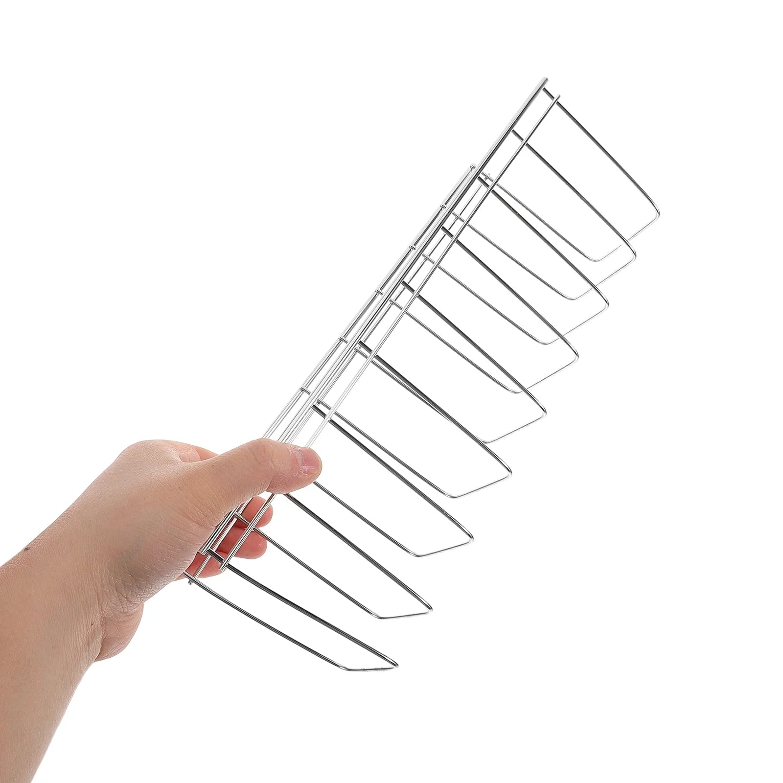 unbranded Kitchen Dish Drying Rack Made OfStainless Steel Stainless Steel Storage Box Kitchen Dish Tray Kitchen Bowl Stand Kitchen Plate Stand – Durable Stainless Steel Construction with Functional, Easy-Use Details