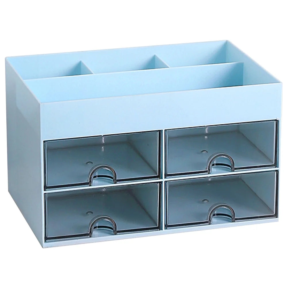 Storage Drawers Box Structure Multi-function Stationery Organizer – Multiroom Organization Format with Functional, Easy-Use Details