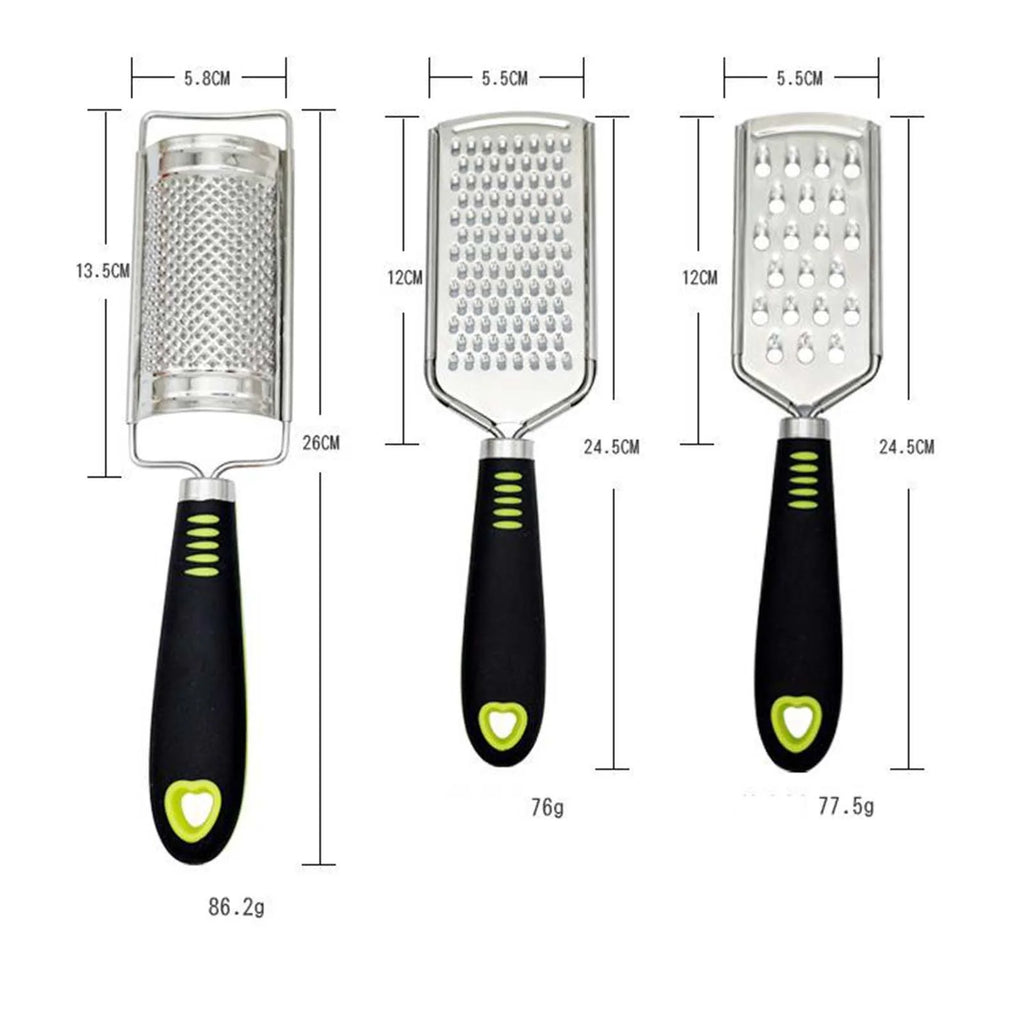 Hiroekza Cheese Grater Stainless Steel Zester Graters For Kitchen - Multi-purpose Kitchenware Kitchen Gadgets Clearance – Durable Stainless Steel Construction with Functional, Easy-Use Details