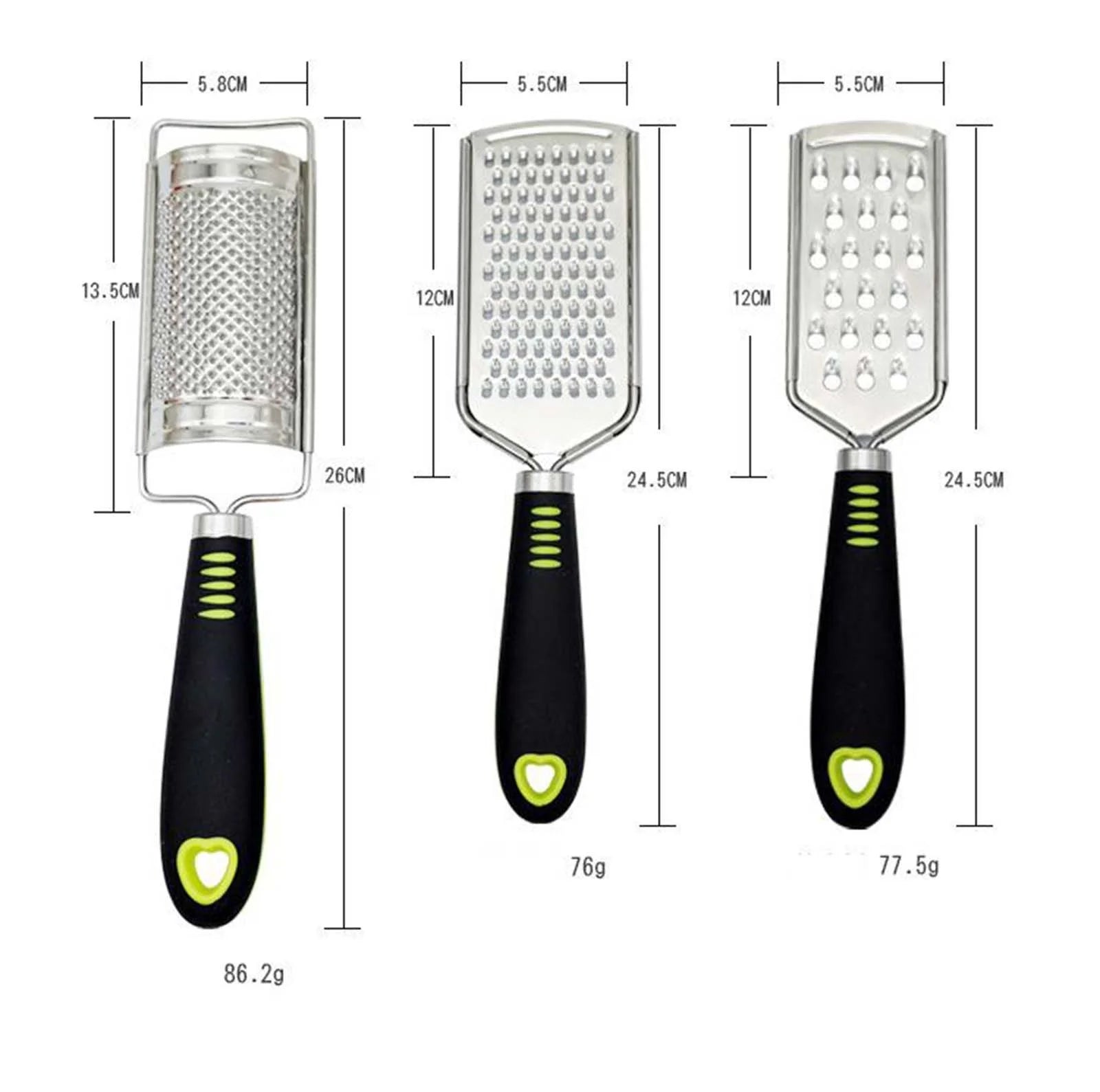 Hiroekza Cheese Grater Stainless Steel Zester Graters For Kitchen - Multi-purpose Kitchenware Kitchen Gadgets Clearance – Durable Stainless Steel Construction with Functional, Easy-Use Details