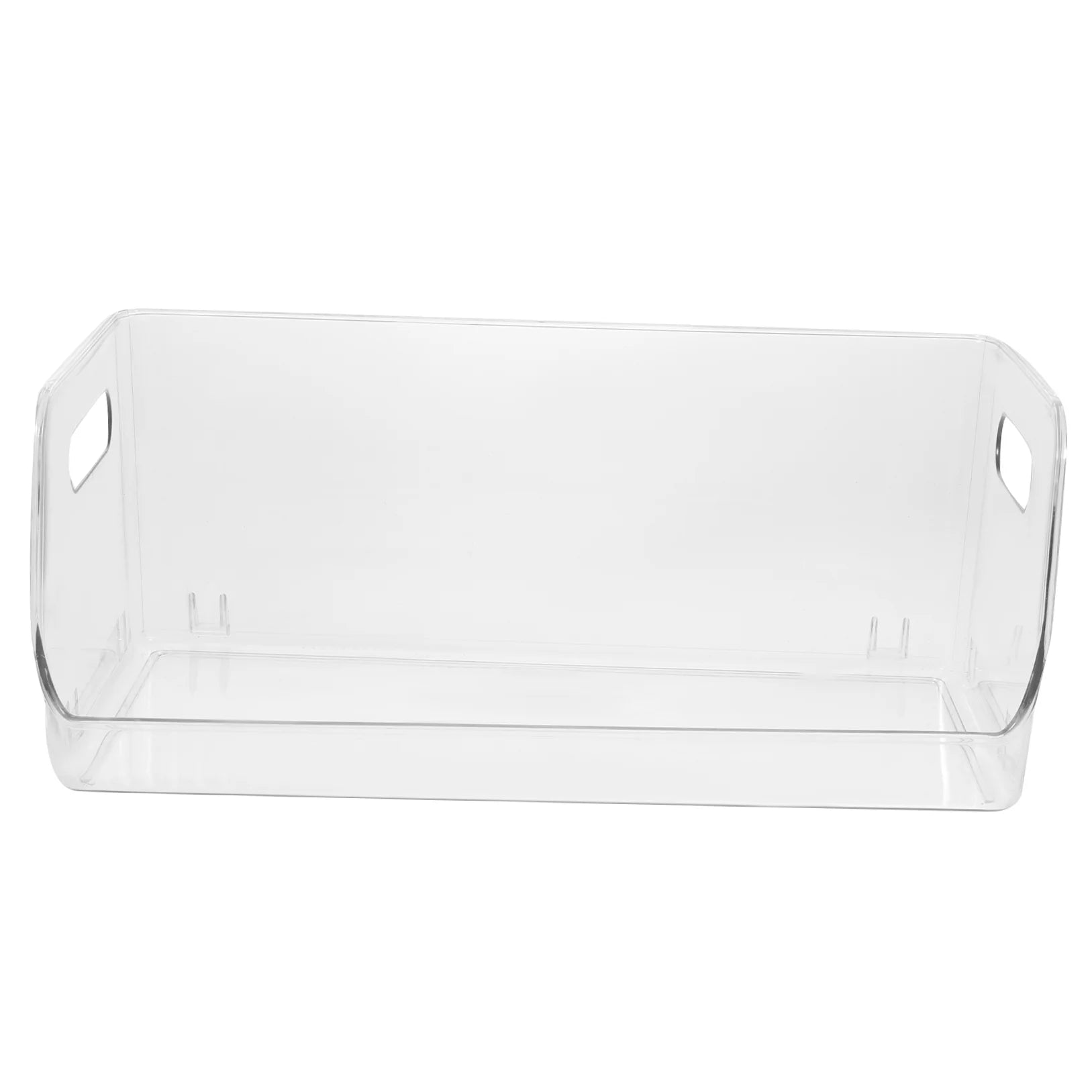 Snack Storage Box Shelf Clear Cosmetic Bin Organization Shelving – Clear-View Organization with Functional, Easy-Use Details