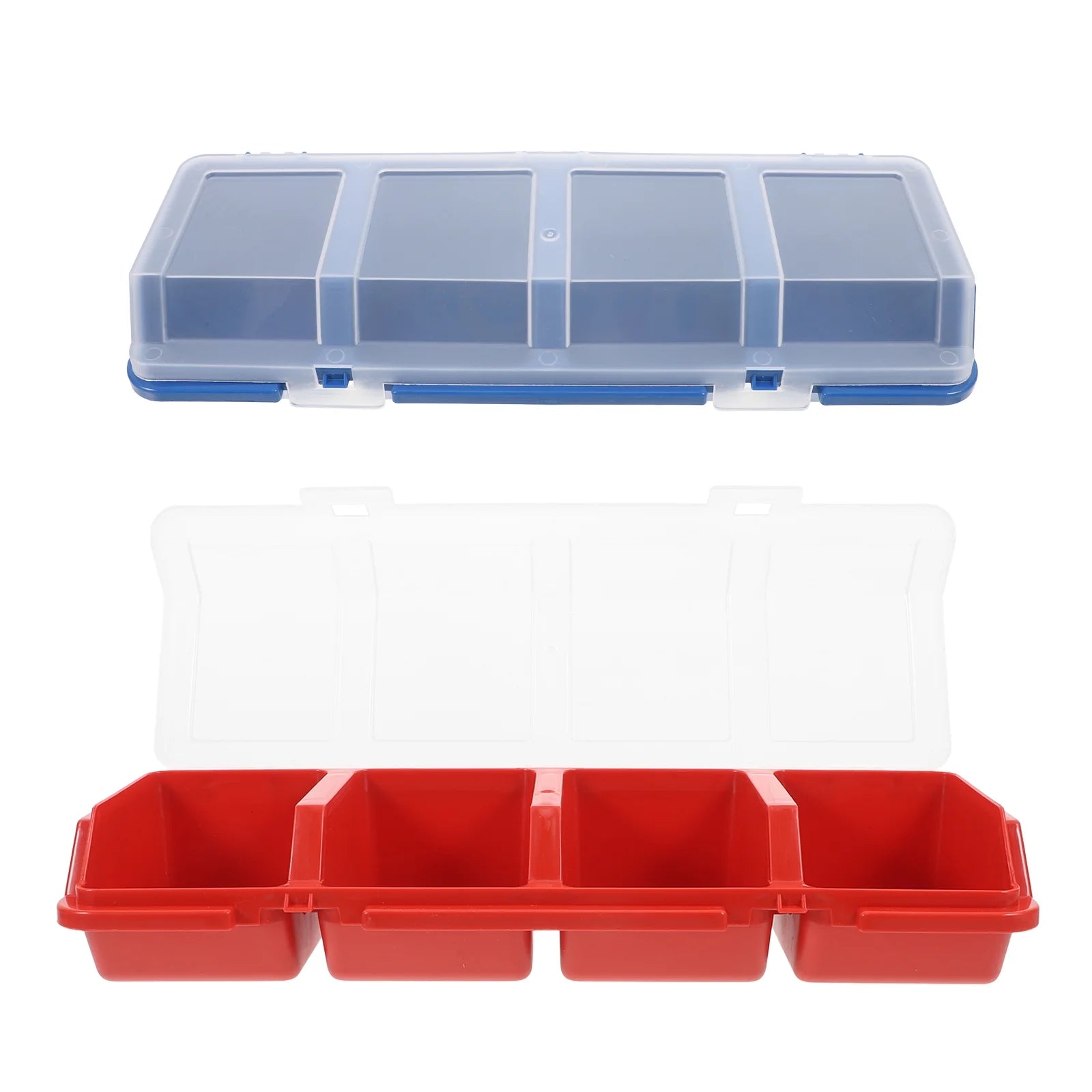 2 Pcs Screw and Nail Organizers Storage Parts Box – Convenient Multi-Piece Set with Functional, Easy-Use Details