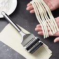 High Grade Stainless Steel Noodle Lattice Roller Dough Cutter for Kitchen Cooking Tools – Durable Stainless Steel Construction with Functional, Easy-Use Details