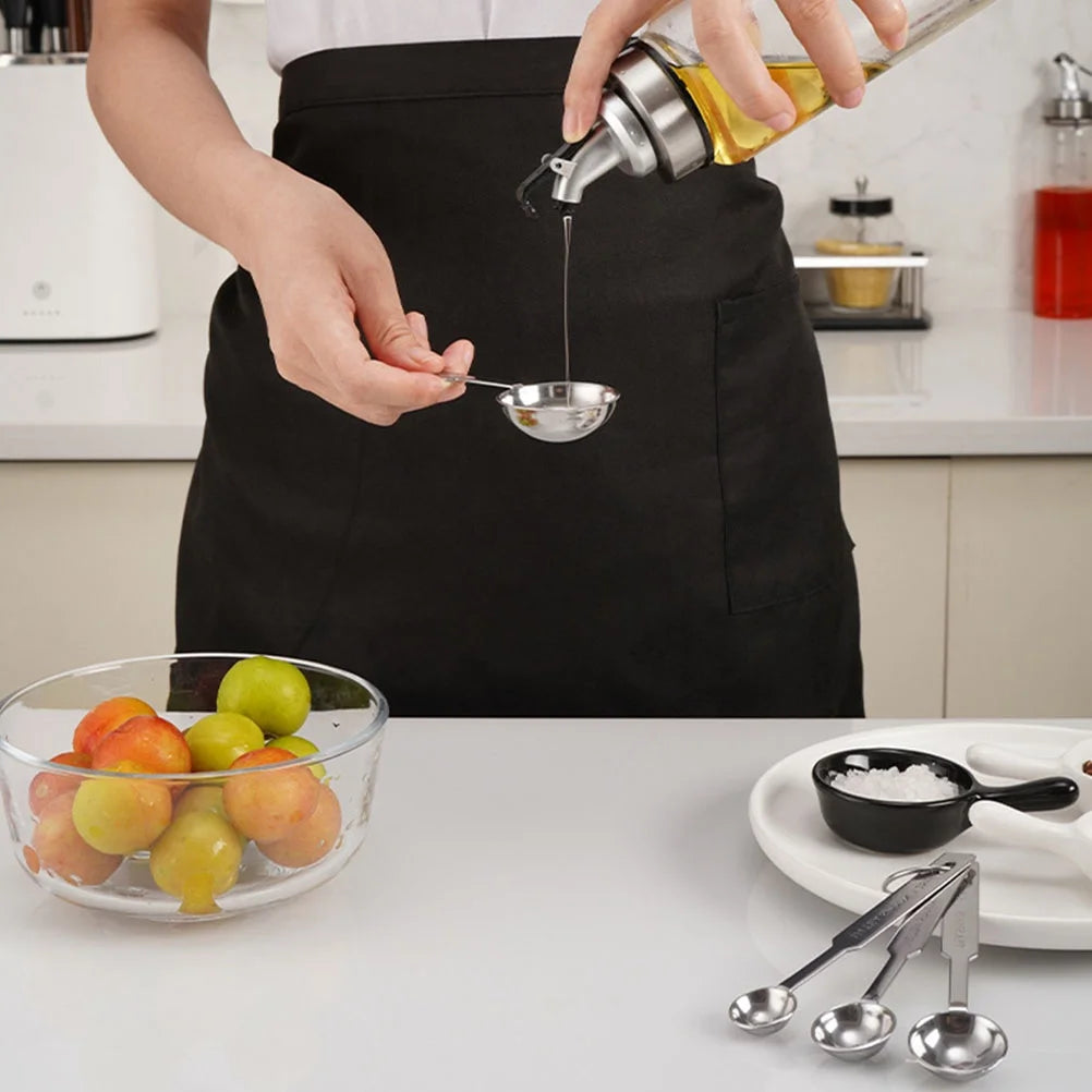 unbranded8 Pcs Stainless Steel Tablespoons Electric Accessories Probe – Durable Stainless Steel Construction with Functional, Easy-Use Details