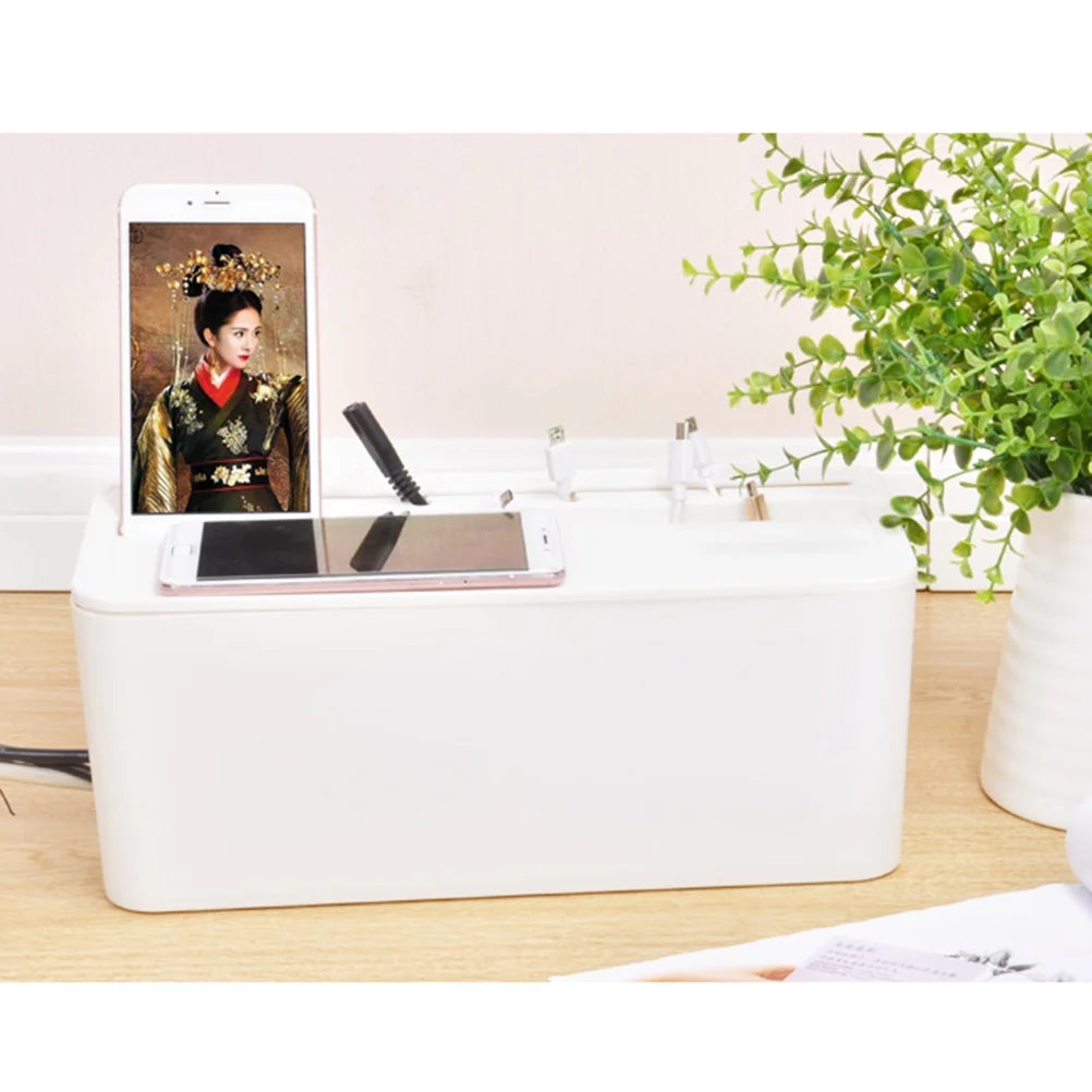 Protectors Wire Anti-dust Storage Box 32.00X13.50X13.50CM White – Practical Home Organization with Functional, Easy-Use Details