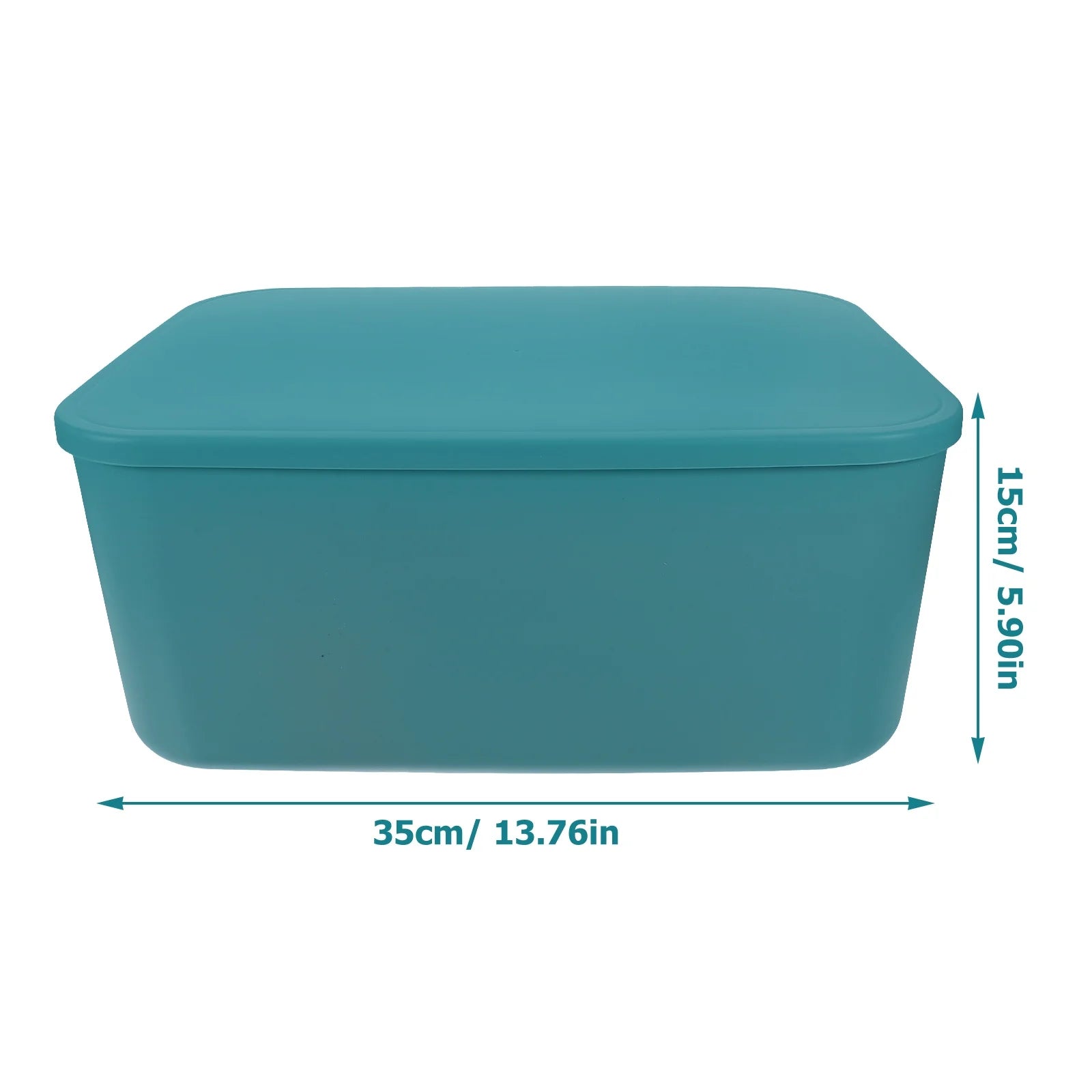Extra Large with Lid Easy to Hold Storage Bin Office Box – Secure Lid Design with Functional, Easy-Use Details