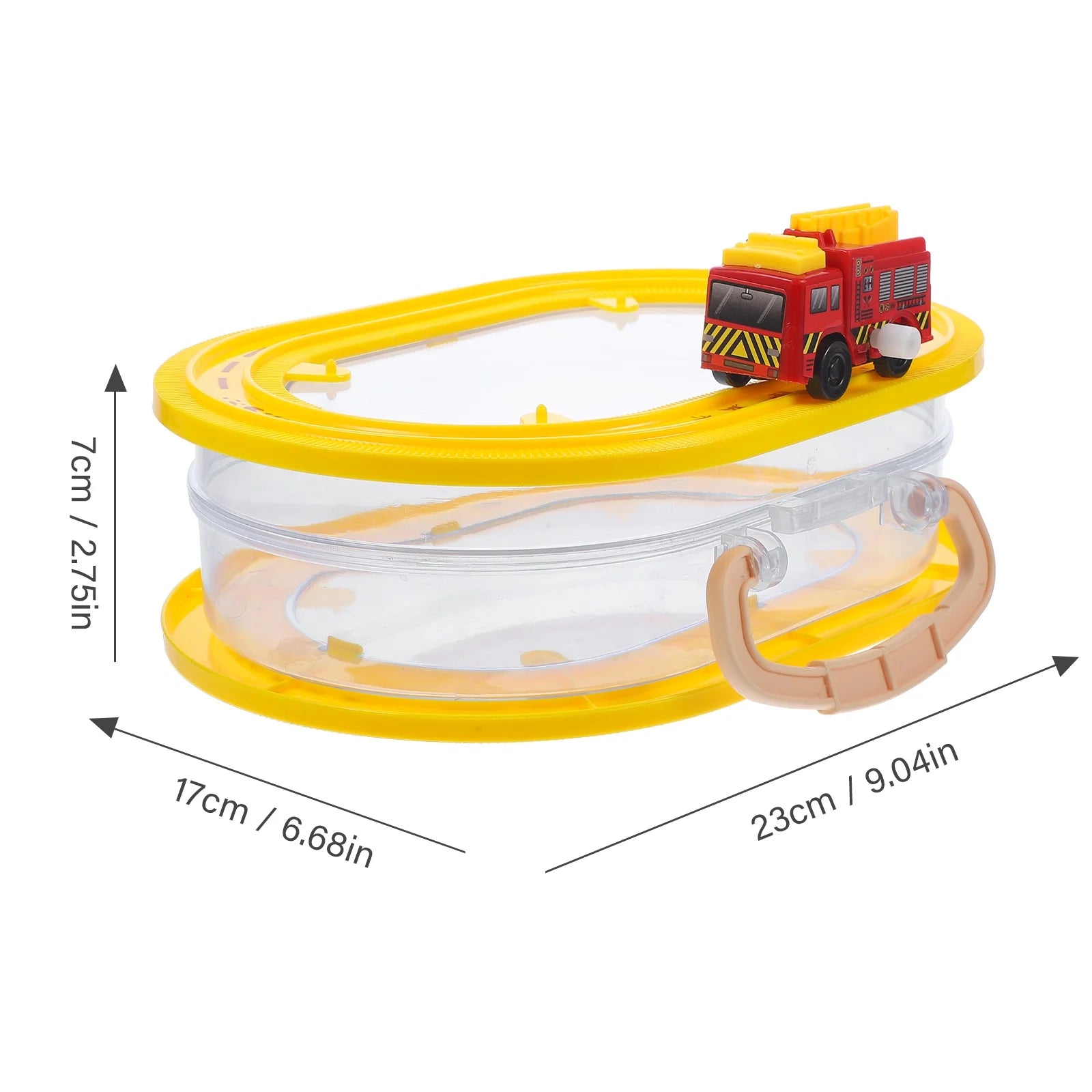 Storage Bins Toy Rail Car Storage Box 23.00X17.00X7.00CM – Practical Home Organization with Functional, Easy-Use Details