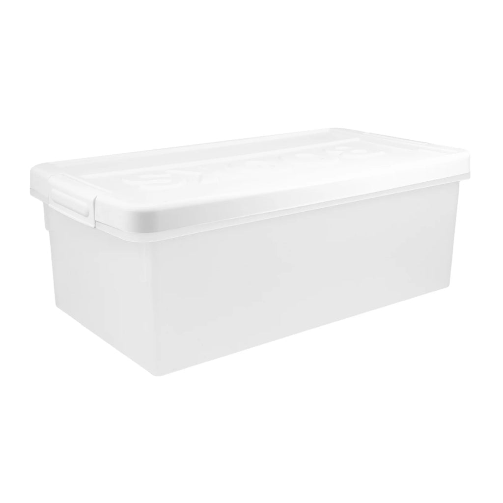 Book Storage Box Office Travel 39.50X20.50X14.00CM White – Practical Home Organization with Functional, Easy-Use Details