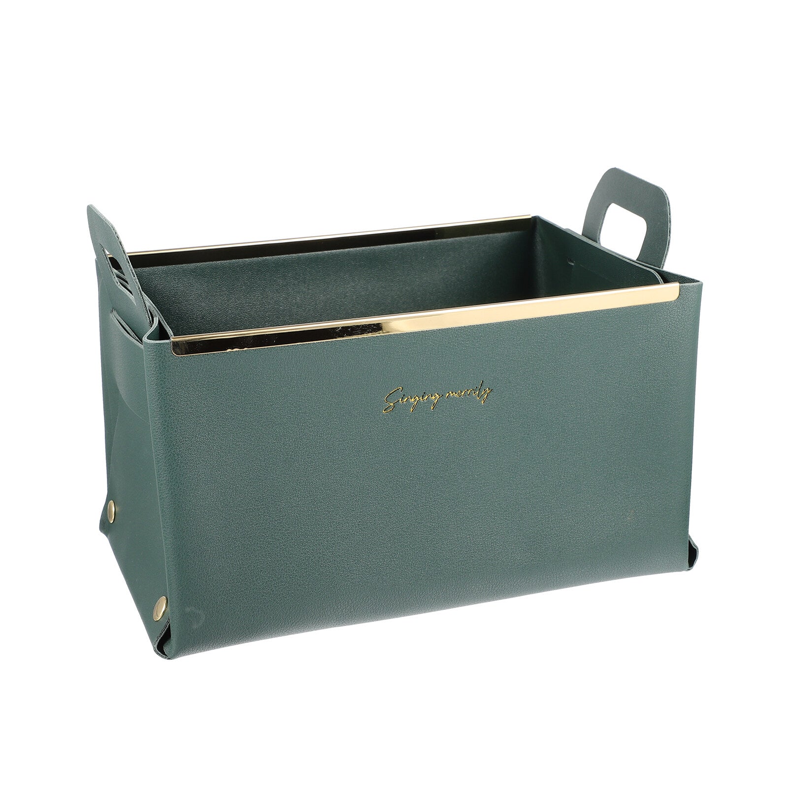 Storage Basket Cube Leather Lightweight Box Home Use Organizer – Practical Home Organization with Functional, Easy-Use Details