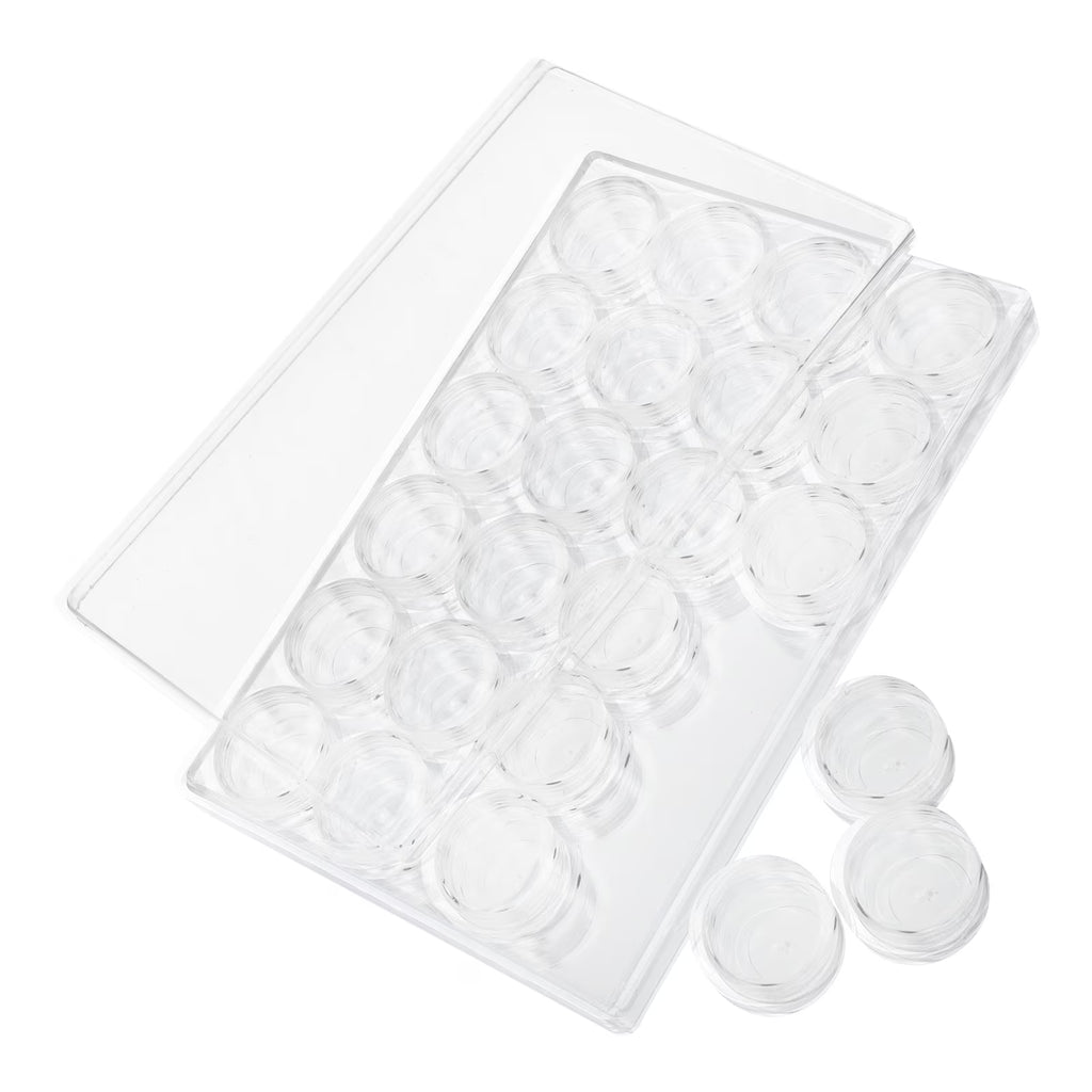 Closet Bead Organizers Storage Boxes 24X16cm Transparent – Clear-View Organization with Functional, Easy-Use Details