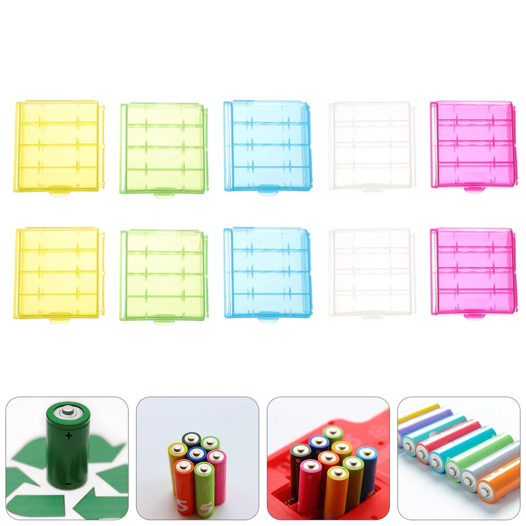 30 Pcs Battery Lithium Storage Box Organizer Container Safety – Multiroom Organization Format with Functional, Easy-Use Details