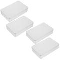 4 Pcs Collapsible Storage Bins Metal Tin Box Compact Lightweight Travel – Everyday Household Format with Functional, Easy-Use Details