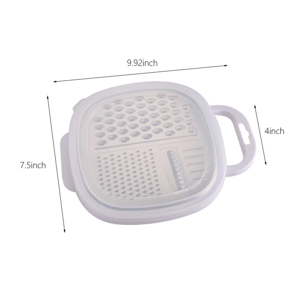 Grater Well-crafted Handheld Cheese Grater - Cheese Grater With Soft Handle - Grater For Kitchen Spices Ginger - Stainless Steel Cheese Shredder - Lemon Zester To Kitchen Gadgets Clearance – Convenient Carry Handles with Functional, Easy-Use Details