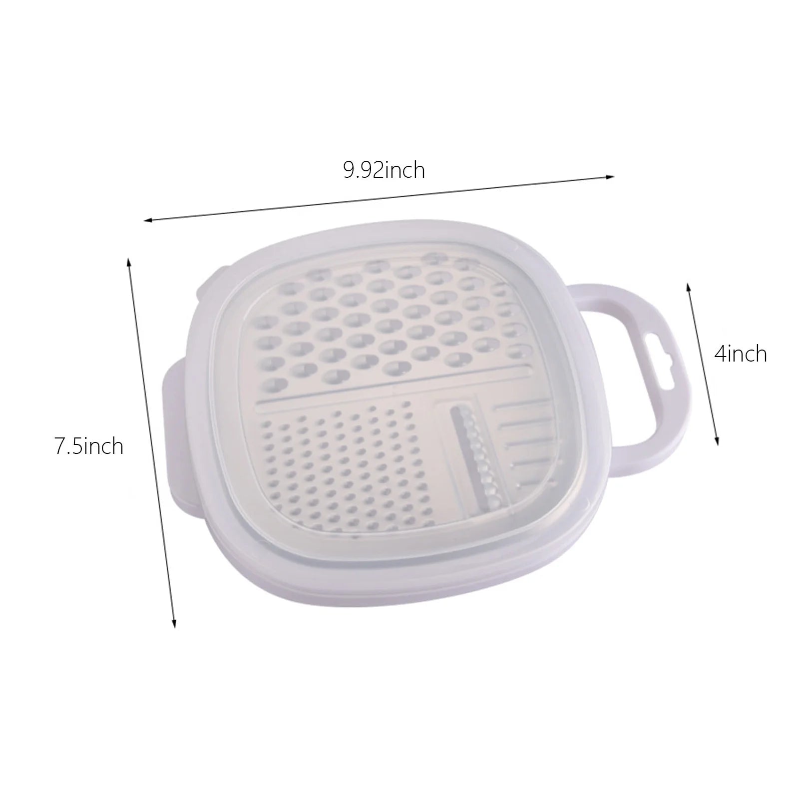 Grater Well-crafted Handheld Cheese Grater - Cheese Grater With Soft Handle - Grater For Kitchen Spices Ginger - Stainless Steel Cheese Shredder - Lemon Zester To Kitchen Gadgets Clearance – Convenient Carry Handles with Functional, Easy-Use Details