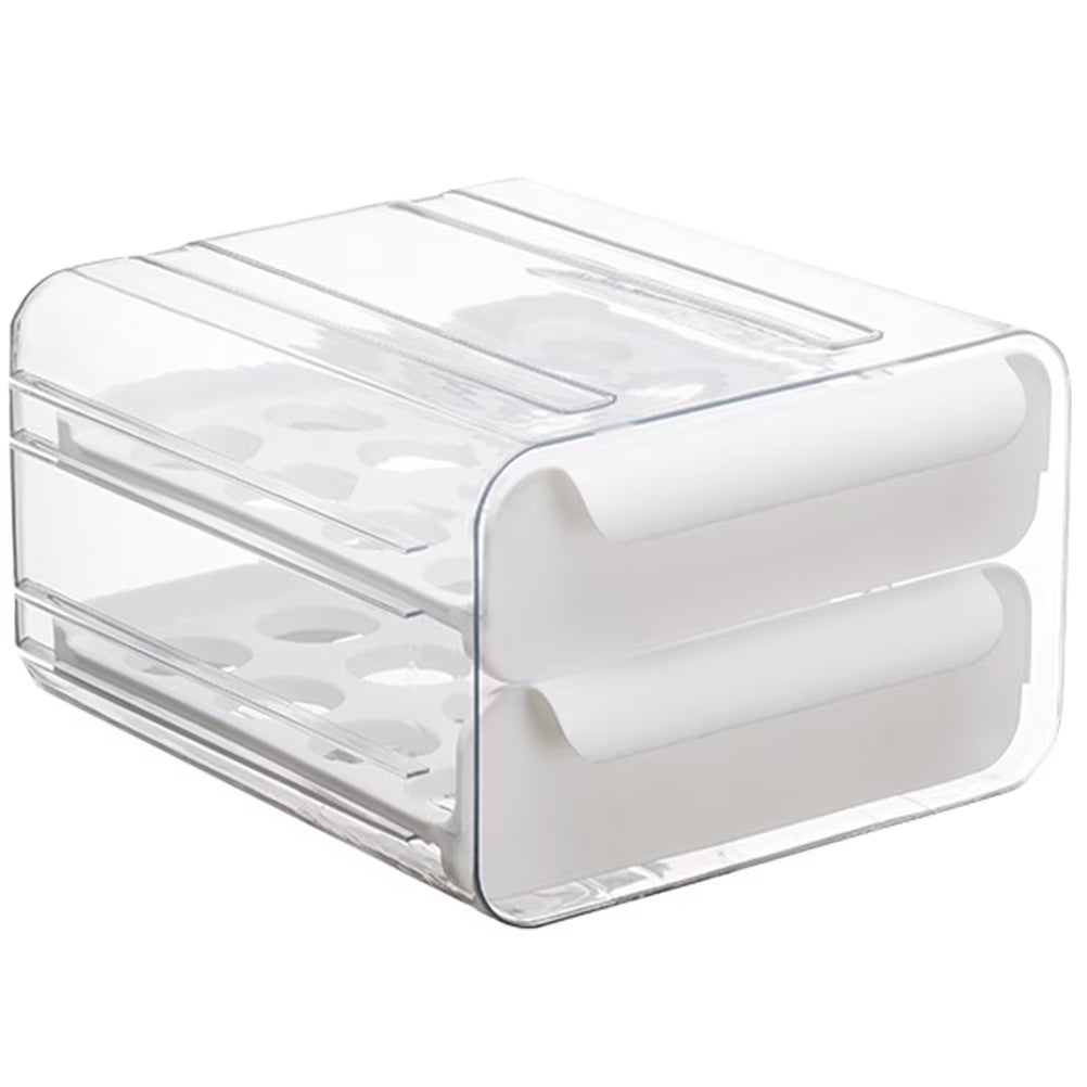 Decals Drawer Egg Carton Organizer Storage Box Baby – Convenient Family Mealtime Use with Functional, Easy-Use Details
