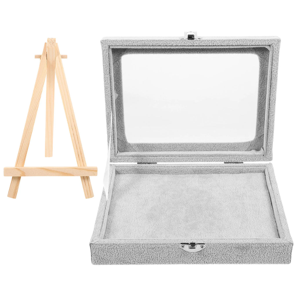 Card Holder for Lanyard Glasses Case Badge Storage Box – Multiroom Organization Format with Functional, Easy-Use Details