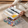 Plastic Stackable Storage Container Bin Box Tote with Lid for Home – Stackable Organization with Functional, Easy-Use Details