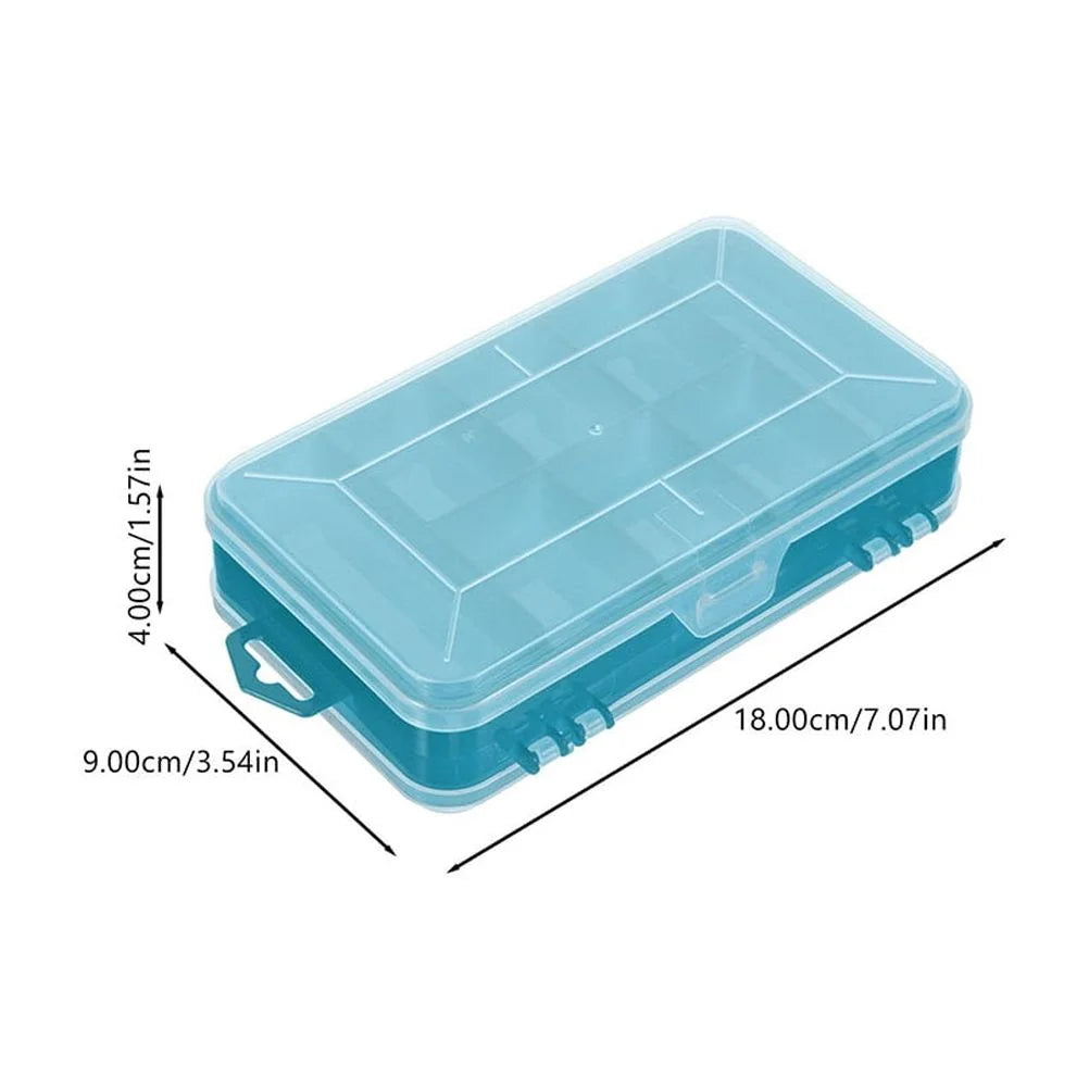 2 Pcs Small Parts Container Plastic Storage Containers Storage Box Green 18.00X9.00X4.00CM – Convenient Multi-Piece Set with Functional, Easy-Use Details