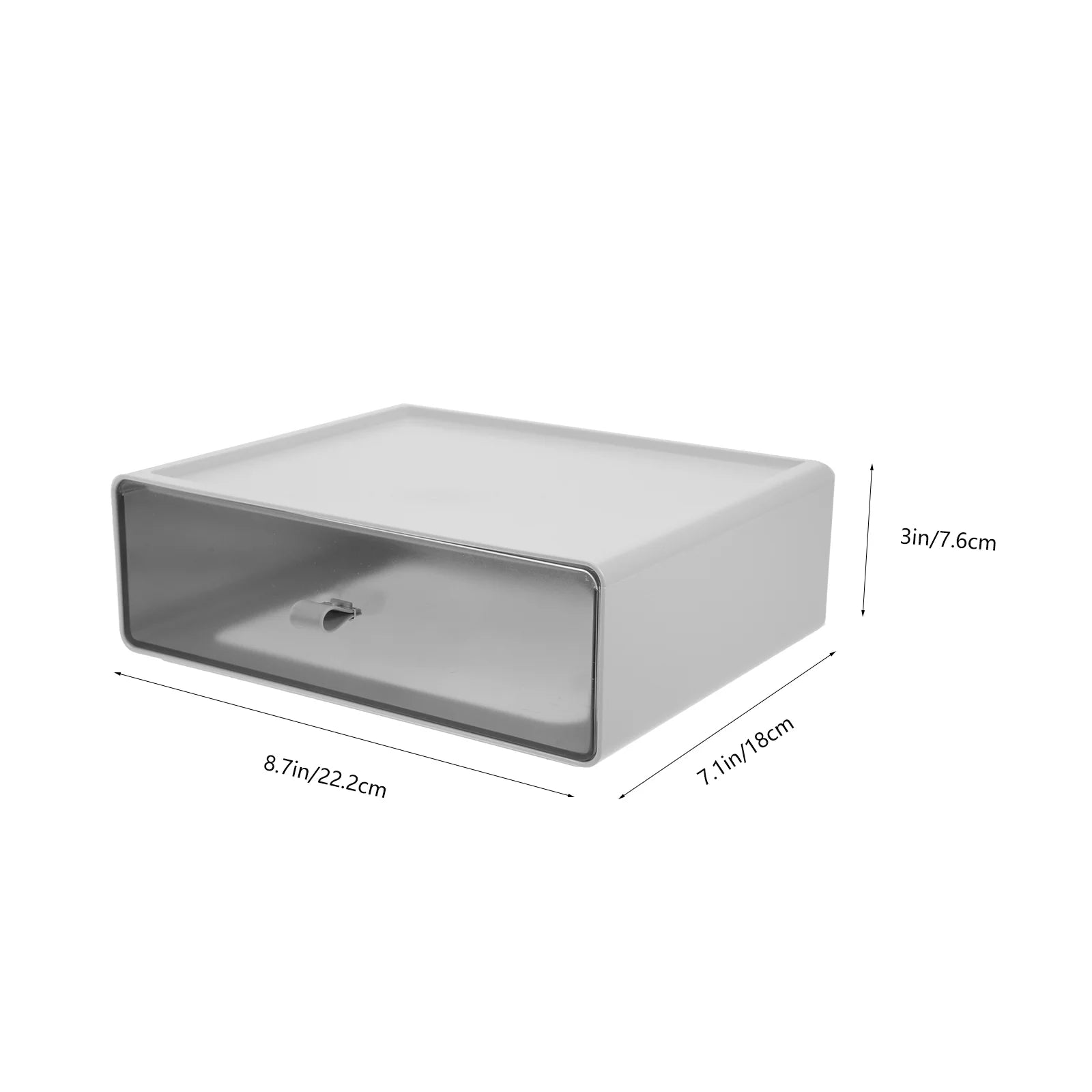 Storage Boxes for Shelves Drawer Stackable Desk Organizer – Everyday Household Format with Functional, Easy-Use Details