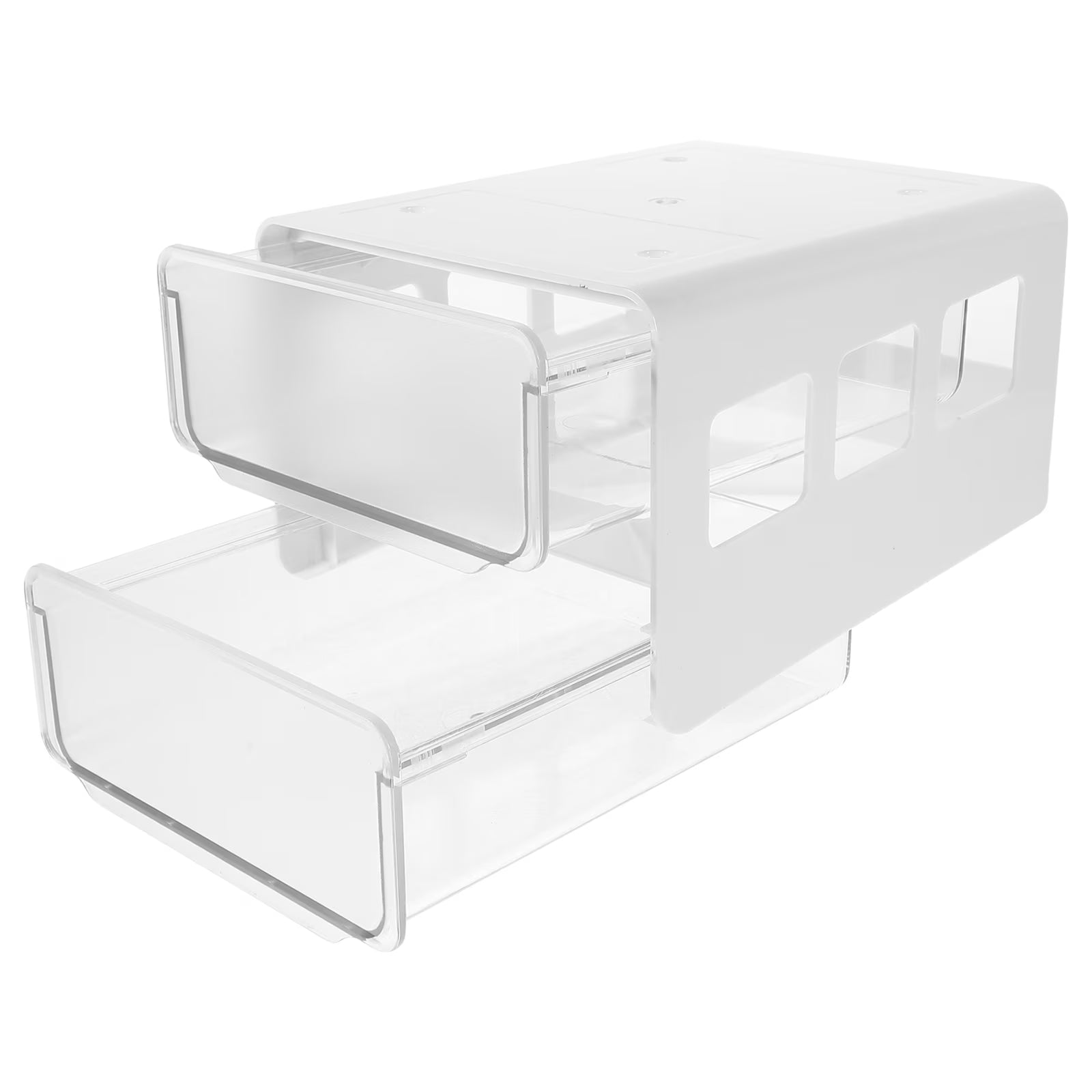 Hidden Under-desk Storage Box Drawer Without Punching Dormitory Small Office Drawers Table – Practical Home Organization with Functional, Easy-Use Details