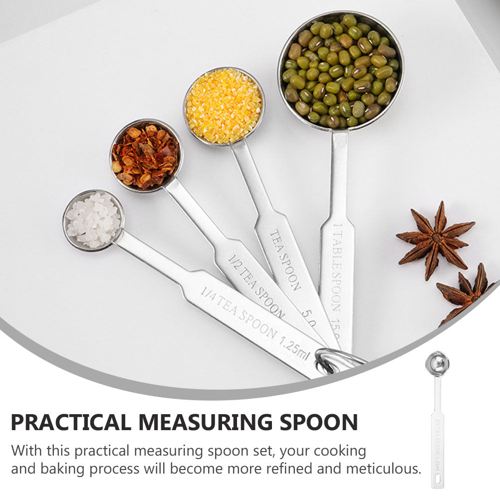 unbranded8 Pcs Stainless Steel Tablespoons Electric Accessories Probe – Durable Stainless Steel Construction with Functional, Easy-Use Details