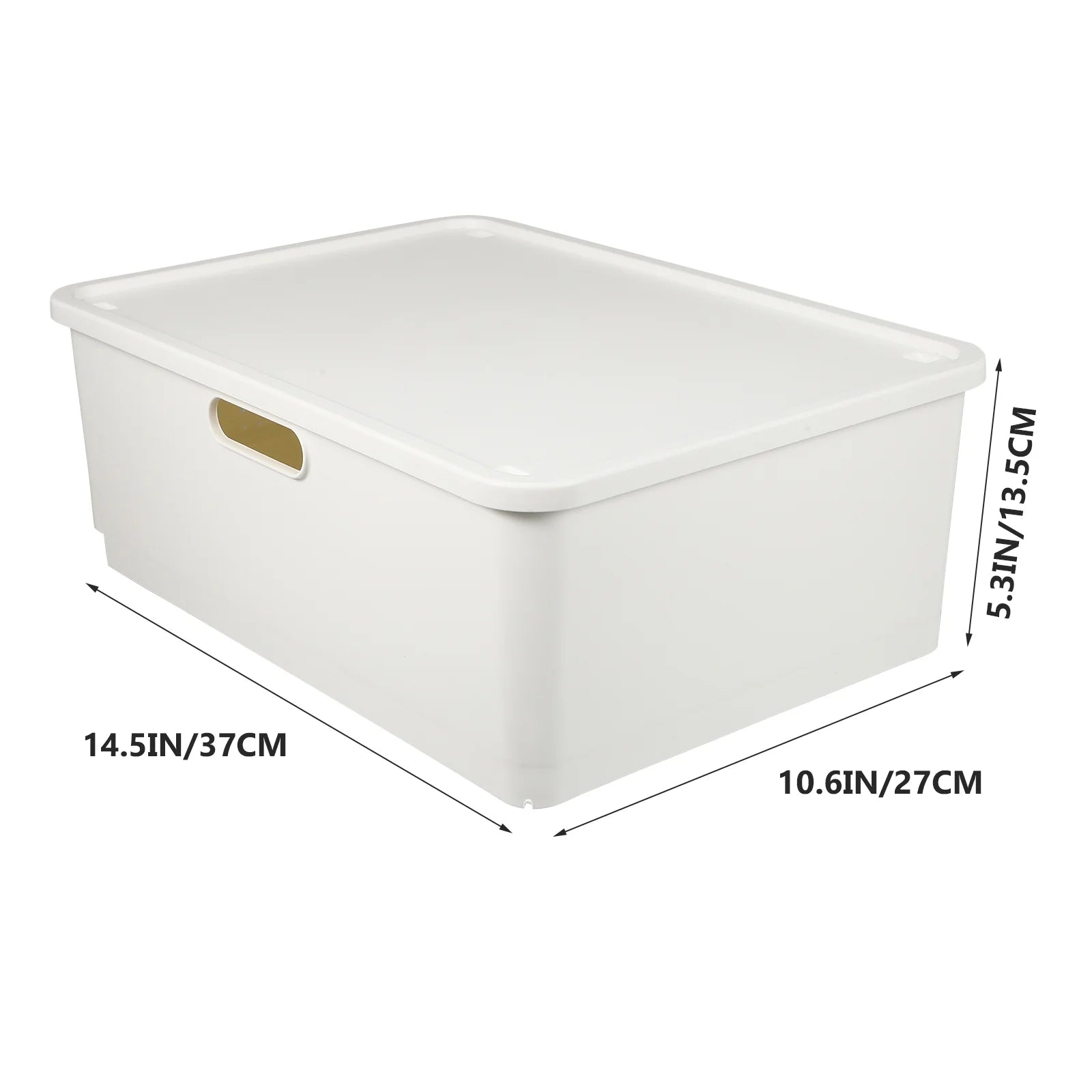 Storage Containers with Lids Japanese Box Organizing Desktop – Secure Lid Design with Functional, Easy-Use Details