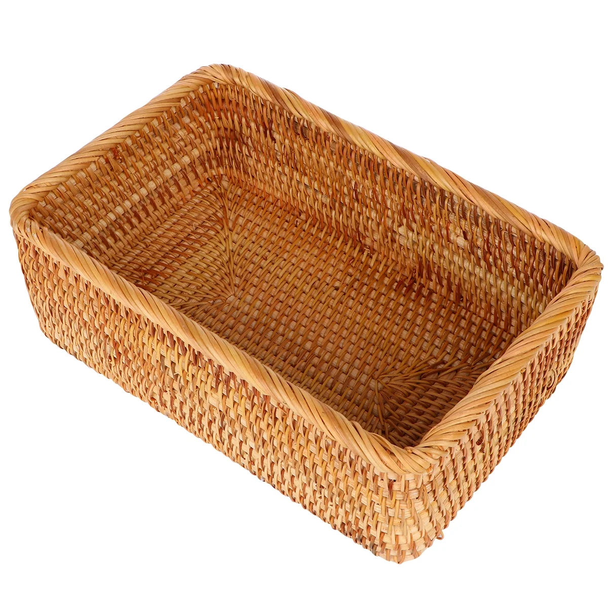 Wicker Basket with Lid Storage Boxes Lids Practical Home Child – Secure Lid Design with Functional, Easy-Use Details
