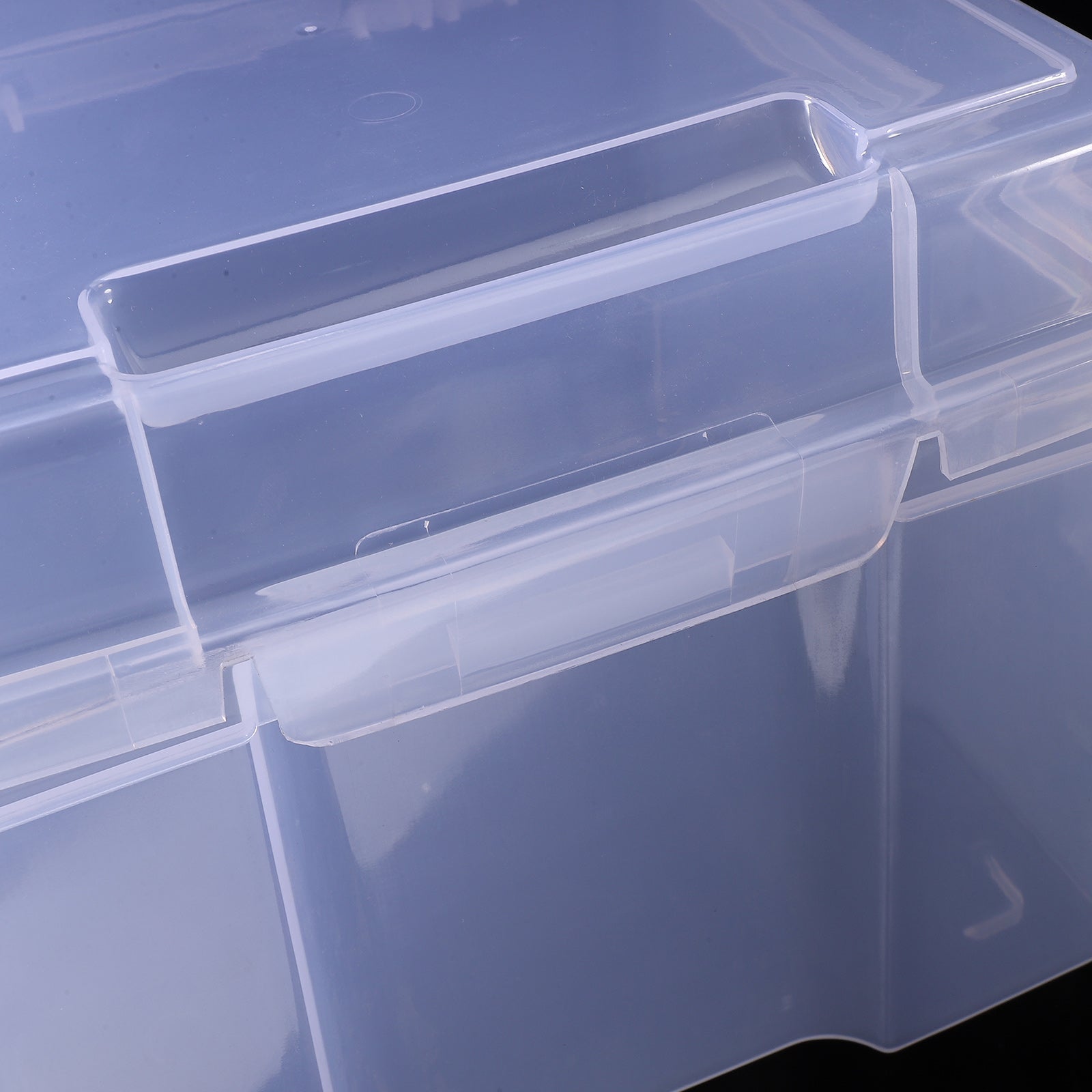 6Pcs Cards Storage Boxes Postcards Photos Organizing Cases Clear Plastic Storage Cases – Clear-View Organization with Functional, Easy-Use Details