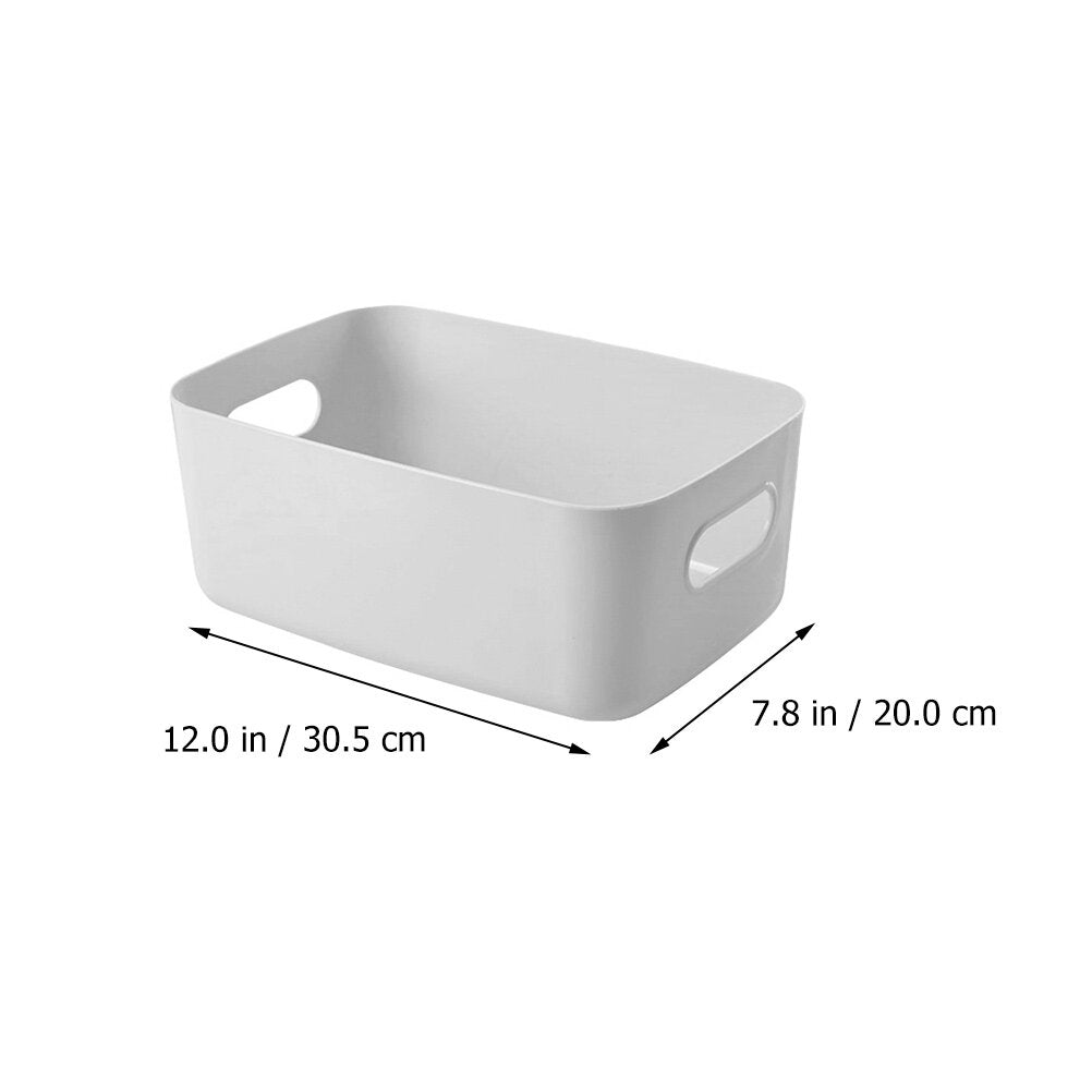 Basket Storage Box Three-Piece Set Medium Containers Boxes – Convenient Multi-Piece Set with Functional, Easy-Use Details