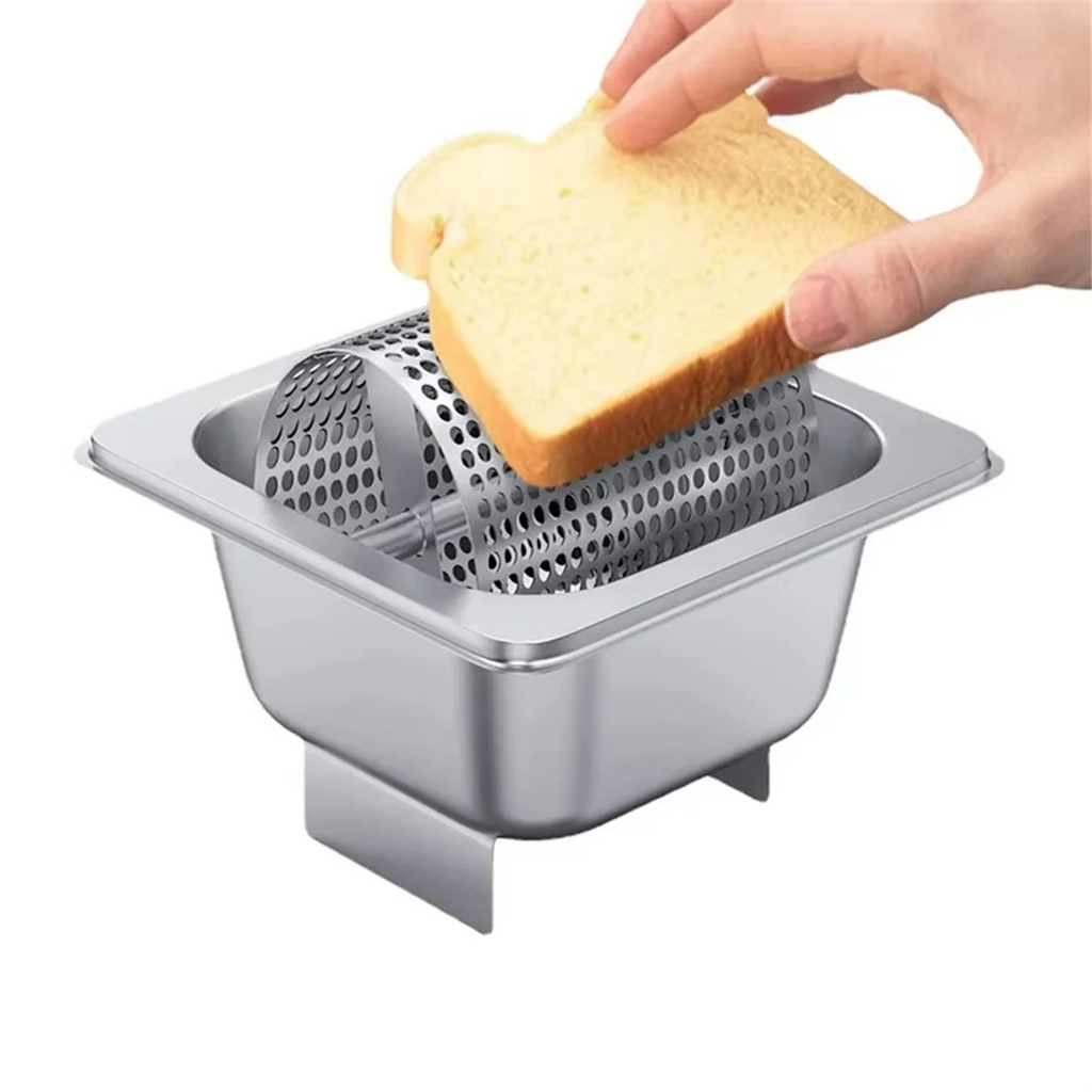 Stainless Steel Butter Wheel - Melted Dispenser for Even Spreading Essential Kitchen Gadget American Burgers – Durable Stainless Steel Construction with Functional, Easy-Use Details