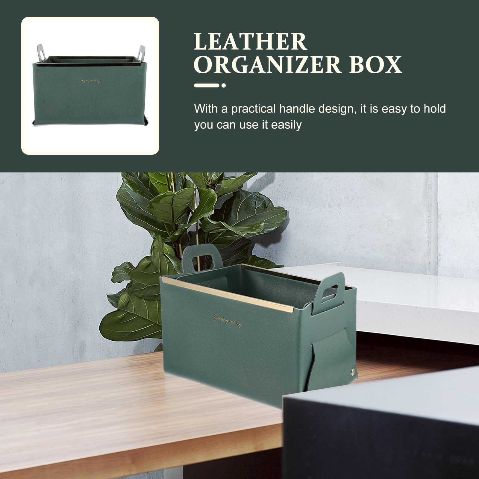Storage Basket Cube Leather Lightweight Box Home Use Organizer – Practical Home Organization with Functional, Easy-Use Details