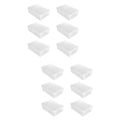 12 PCS Shoes Boxes Transparent Shoes Cases Plastic Storage Box Shoes Container for Home Shop 28x18x10cm – Clear-View Organization with Functional, Easy-Use Details
