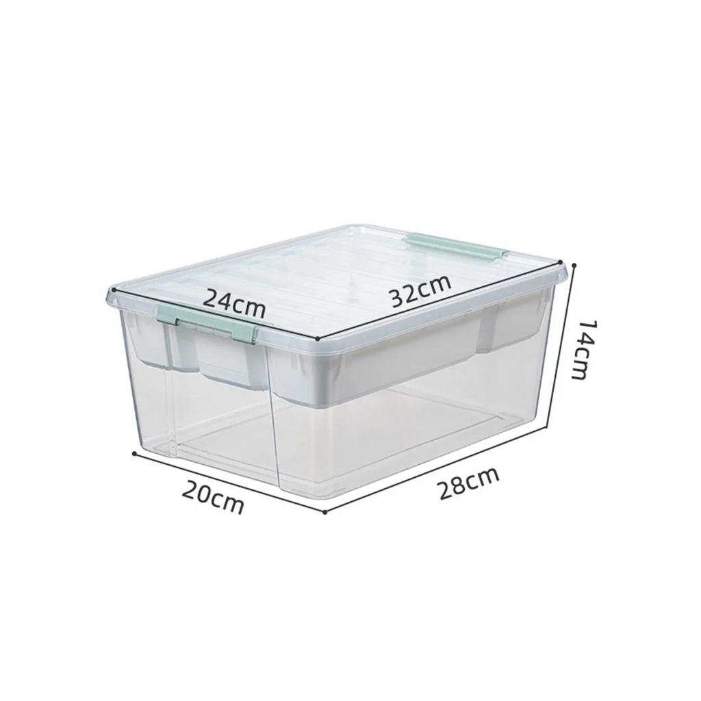 Plastic Stackable Storage Container Bin Box Tote with Lid for Home – Stackable Organization with Functional, Easy-Use Details