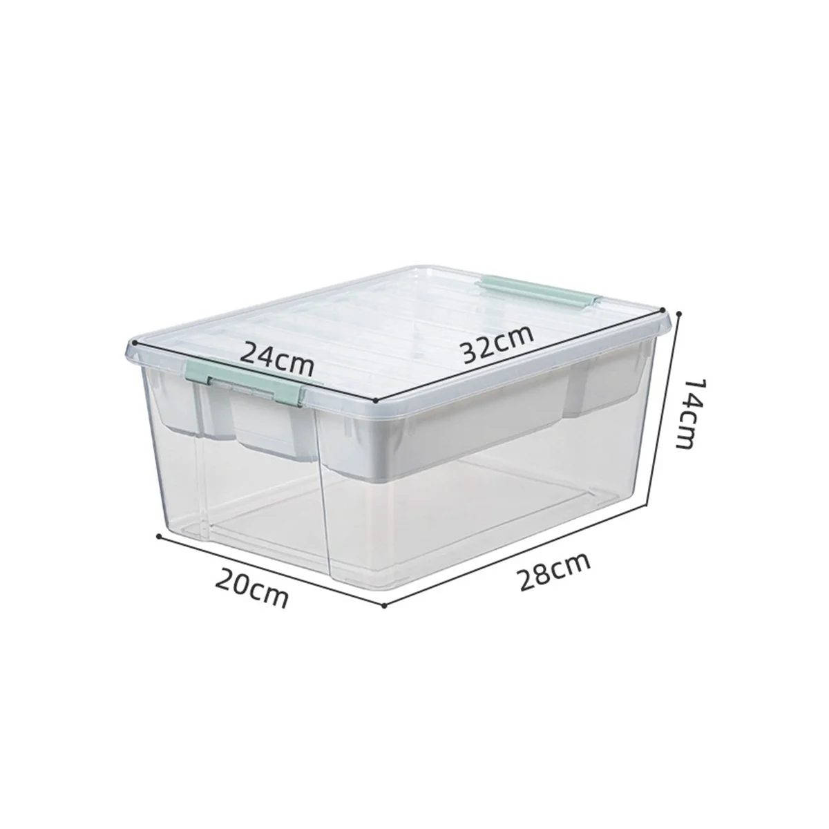 Plastic Stackable Storage Container Bin Box Tote with Lid for Home – Stackable Organization with Functional, Easy-Use Details