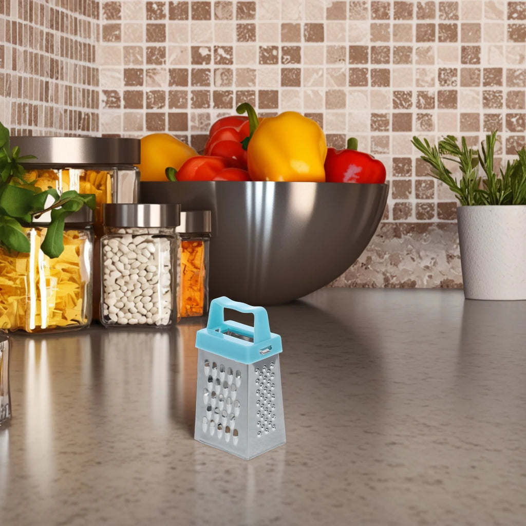 unbranded 6pcs Mini Cheese Grater Stainless Steel Small Box Grater Vegetables Shredder Handheld Kitchen Tool for Slicing Cheese Ginger Potatoes – Durable Stainless Steel Construction with Functional, Easy-Use Details