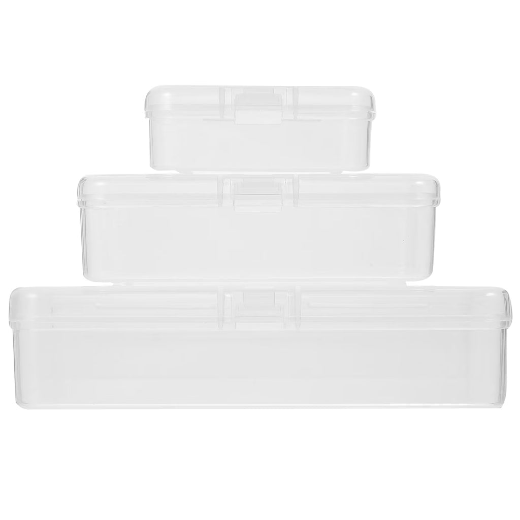 28 Pcs Storage Baskets with Lids Plastic Box Portable Case – Secure Lid Design with Functional, Easy-Use Details
