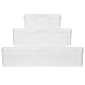 28 Pcs Storage Baskets with Lids Plastic Box Portable Case – Secure Lid Design with Functional, Easy-Use Details