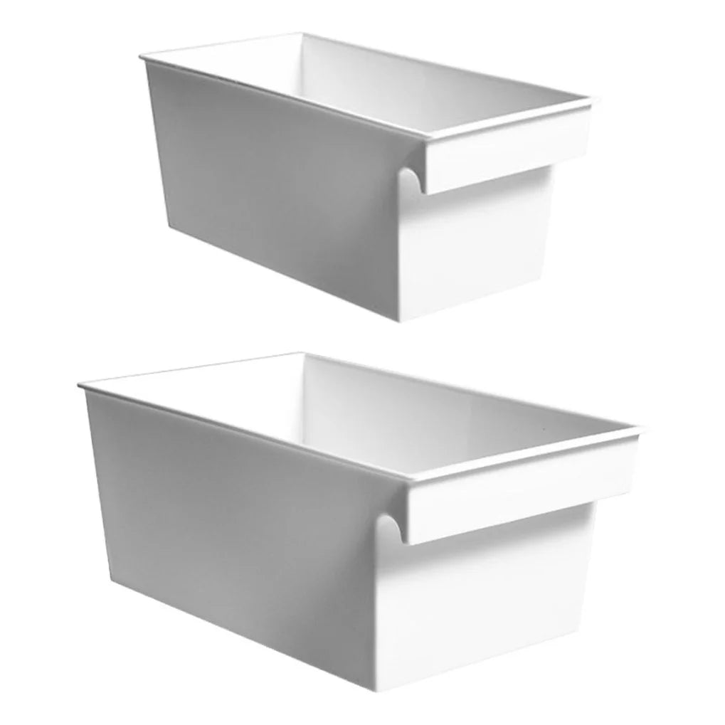 2 PCS Large Storage Containers with Lids Portable Box PP Material Boxes – Secure Lid Design with Functional, Easy-Use Details