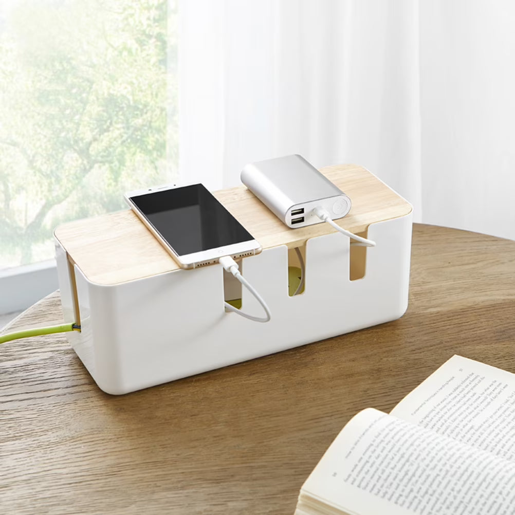 Power Cord Storage Box Wire Cords Travel Organizer Case The – Everyday Household Format with Functional, Easy-Use Details