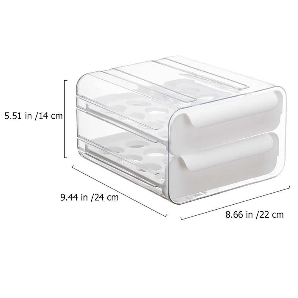 Decals Drawer Egg Carton Organizer Storage Box Baby – Convenient Family Mealtime Use with Functional, Easy-Use Details