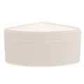 2 Pcs Storage Box Containers Bins Crate Office Trash Can White – Convenient Multi-Piece Set with Functional, Easy-Use Details