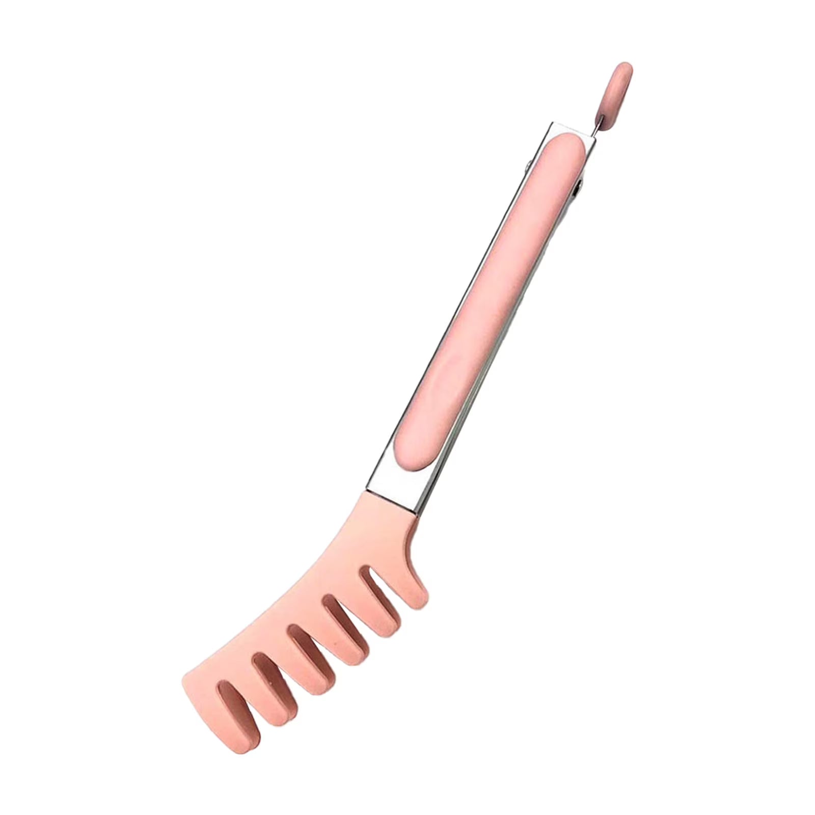 Stainless Steel Pasta Tong With Silicone Tips Non Food Serving Tongs For Nood Les Spaghetti Kitchen Cooking Baking BBQ Tools – Durable Stainless Steel Construction with Functional, Easy-Use Details