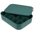 Organizer Bin Storage Box Underwear Drawer Storage Baby 30X23.5X8CM Green – Convenient Family Mealtime Use with Functional, Easy-Use Details