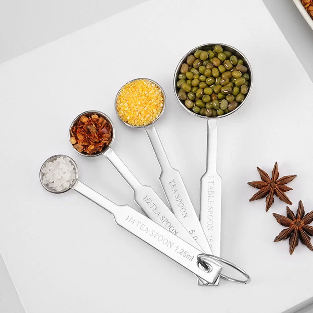 unbranded8 Pcs Stainless Steel Tablespoons Electric Accessories Probe – Durable Stainless Steel Construction with Functional, Easy-Use Details